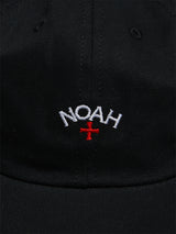 Noah - Core Logo 6-Panel Cap in Black