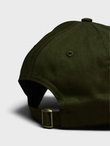 Noah - Core Logo 6-Panel Cap in Olive