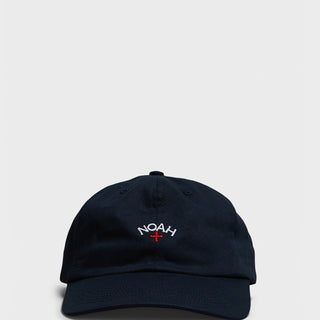 Noah - Core Logo 6-Panel Cap in Navy