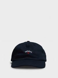 Noah - Core Logo 6-Panel Cap in Navy