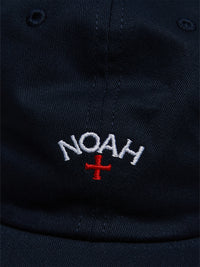 Noah - Core Logo 6-Panel Cap in Navy