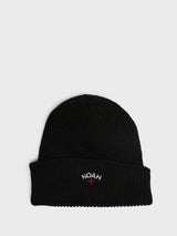 Noah - Core Logo Beanie in Black