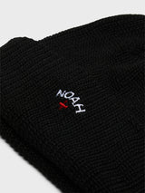 Noah - Core Logo Beanie in Black
