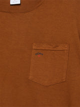 Noah - Core Logo T-Shirt in Tobacco