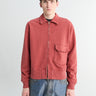 Norse Projects - Bandak Cotton Linen Loopback Jacket in Cowhide