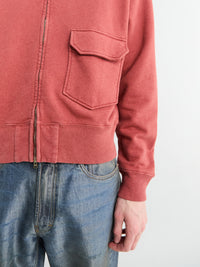 Norse Projects - Bandak Cotton Linen Loopback Jacket in Cowhide