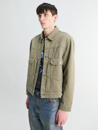 Norse Projects - Storadal Resist Dyed Twill II Jacket in Vetiver