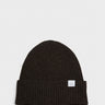 Norse Projects - Standard Merino Lambswool Beanie in Heathland Brown