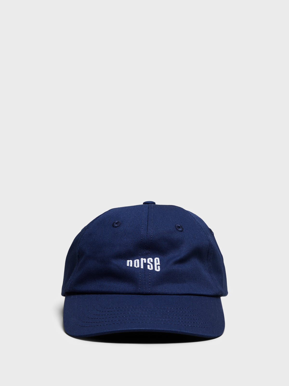 Norse Projects - Norse Twill 6-Panel Cap in Workwear Blue