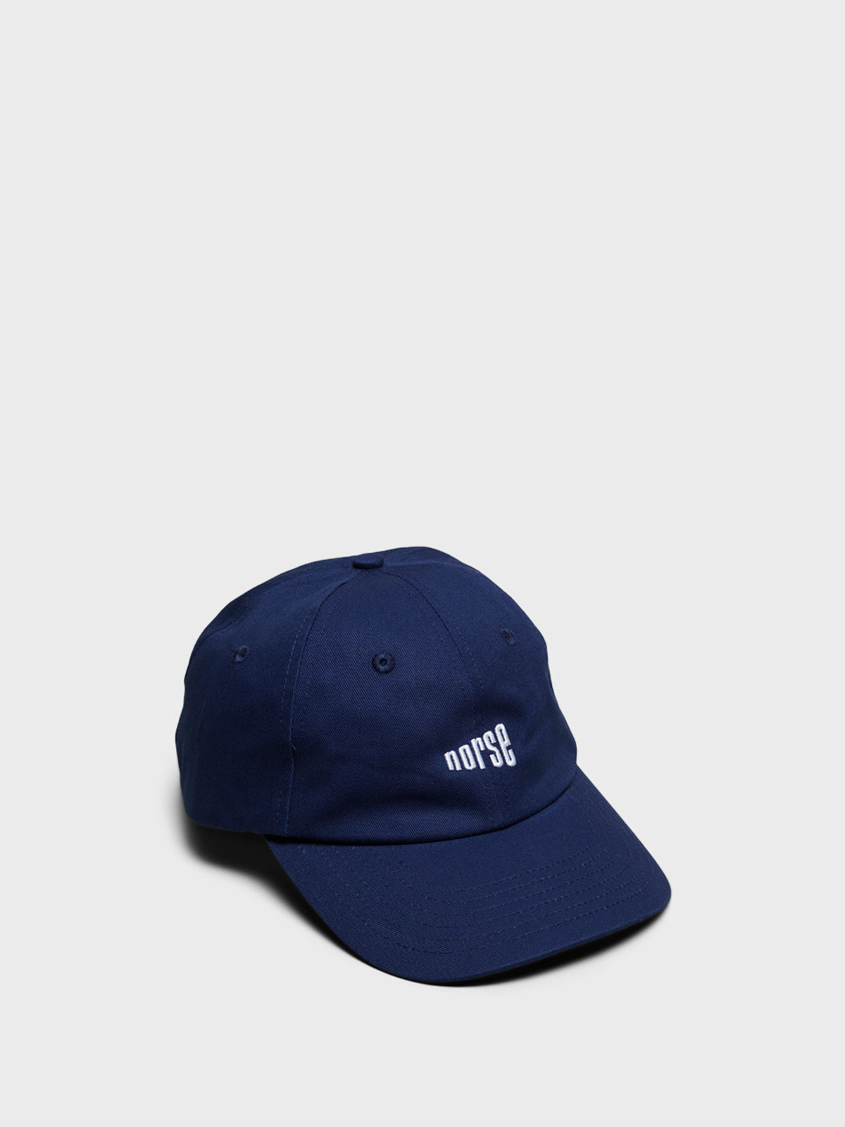 Norse Projects - Norse Twill 6-Panel Cap in Workwear Blue