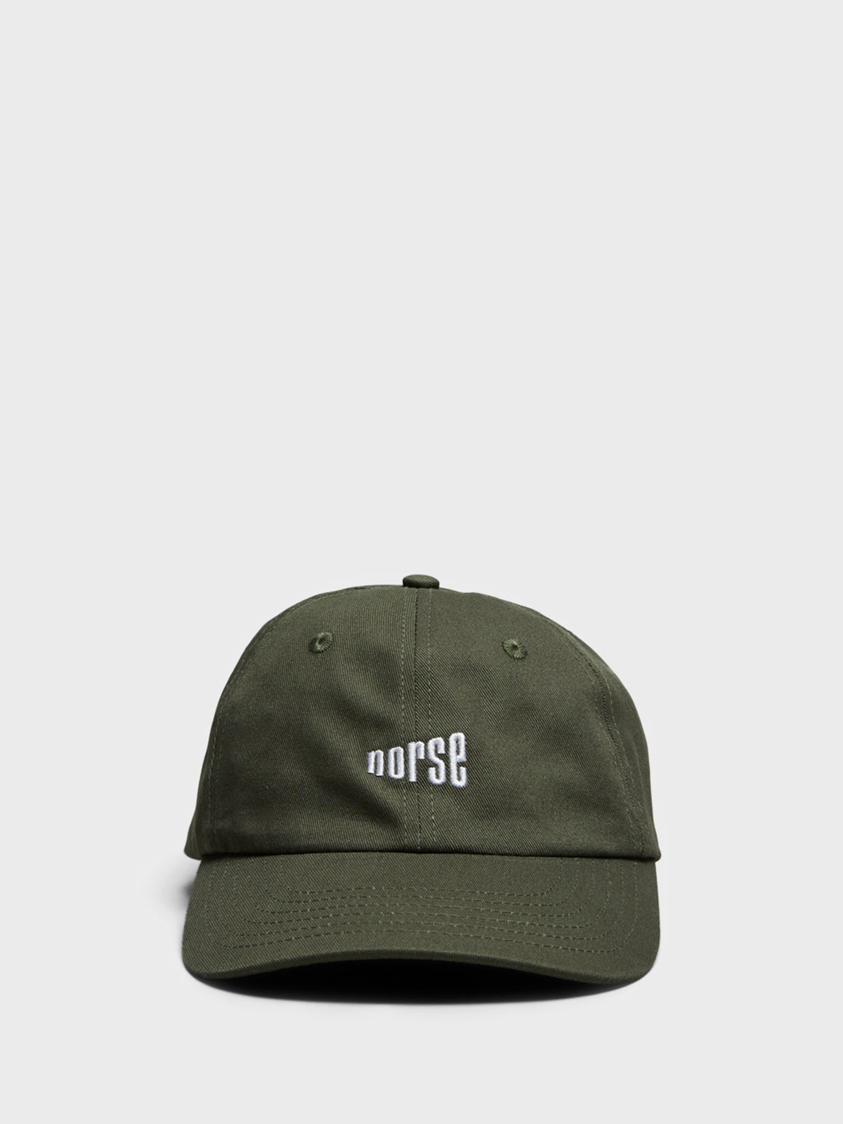 Norse Twill 6-Panel Cap in Ivy Green