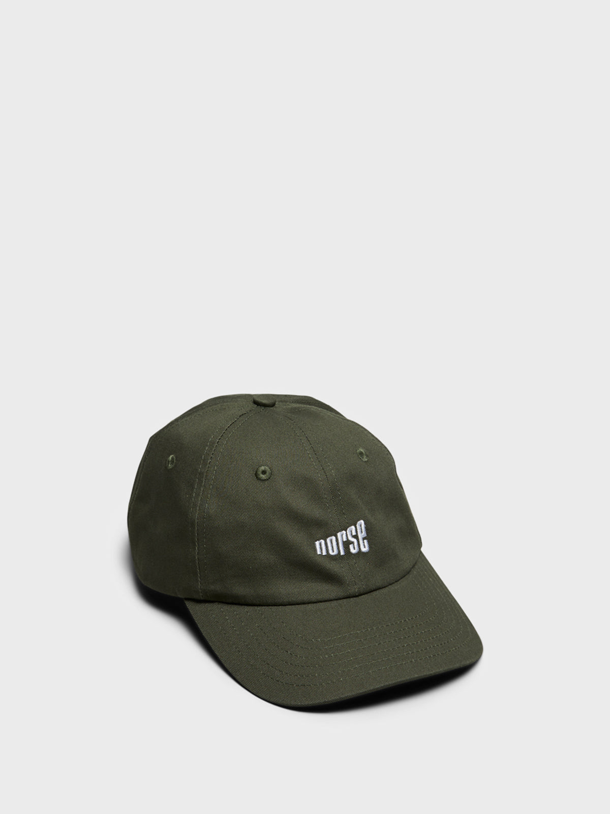 Norse Twill 6-Panel Cap in Ivy Green