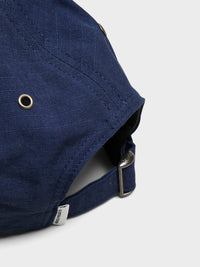 Norse Projects - Cotton Ripstop 6-Panel Cap in Workwear Blue