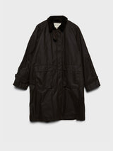 AF Agger - Oilskin Coat in Brown