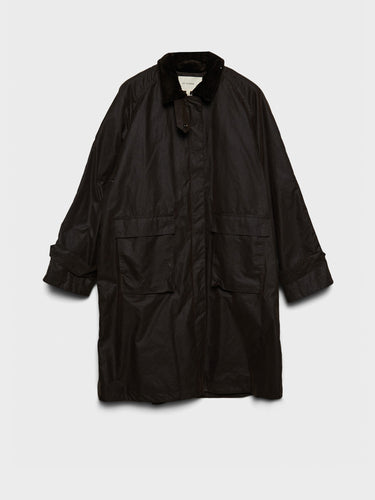 AF Agger - Oilskin Coat in Brown