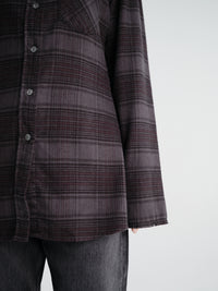 Our Legacy - Daisy Shirt in Faded Nocturne Check Flannel