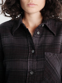 Our Legacy - Daisy Shirt in Faded Nocturne Check Flannel