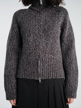 Our Legacy - Flight Zip Cardigan in Stately Low Twist Merino
