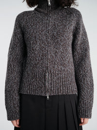 Our Legacy - Flight Zip Cardigan in Stately Low Twist Merino