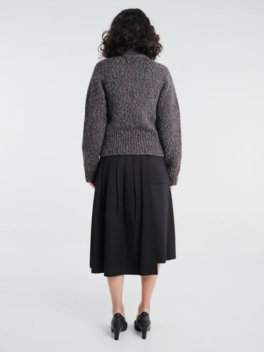 Our Legacy - Flight Zip Cardigan in Stately Low Twist Merino