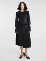 Our Legacy - Heat Longsleeve in Black Stocking Jersey