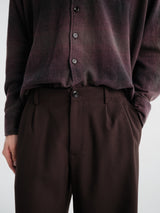 Our Legacy - Bridge Chino in Deep Pangoa Issue Wool