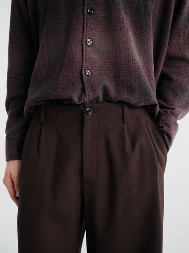Our Legacy - Bridge Chino in Deep Pangoa Issue Wool
