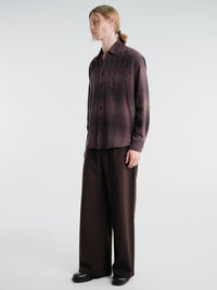 Our Legacy - Bridge Chino in Deep Pangoa Issue Wool