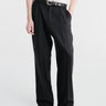 Our Legacy - Borrowed Chino in Black Panama Wool