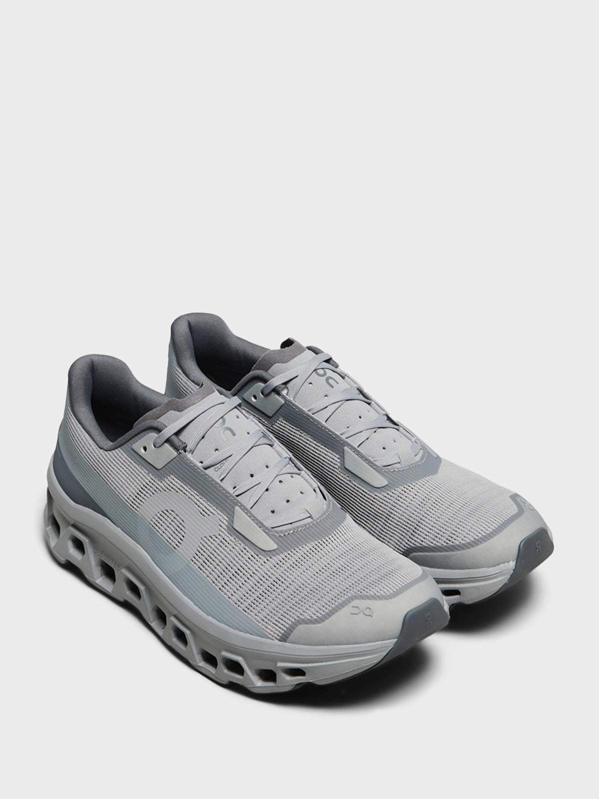 On - Cloudmonster Void Sneakers in Alloy and Glacier