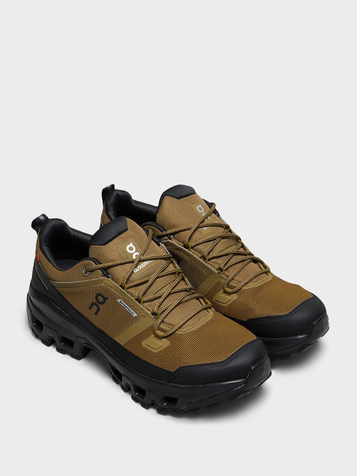 On - Cloudrock Low WP Sneakers in Hunter and Black