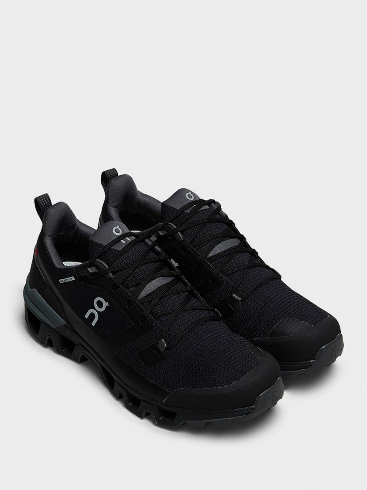 On - Cloudwander Waterproof Sneakers in Black and Eclipse