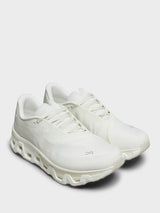 On - Cloudmonster Hyper PAF Sneakers in White and White