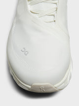On - Cloudmonster Hyper PAF Sneakers in White and White