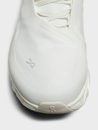 On - Cloudmonster Hyper PAF Sneakers in White and White