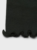 Oscalito - Wool and Silk Tank Top in Bosco