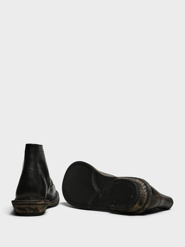 Our Legacy - Cortege Boots in Deep Black Leather