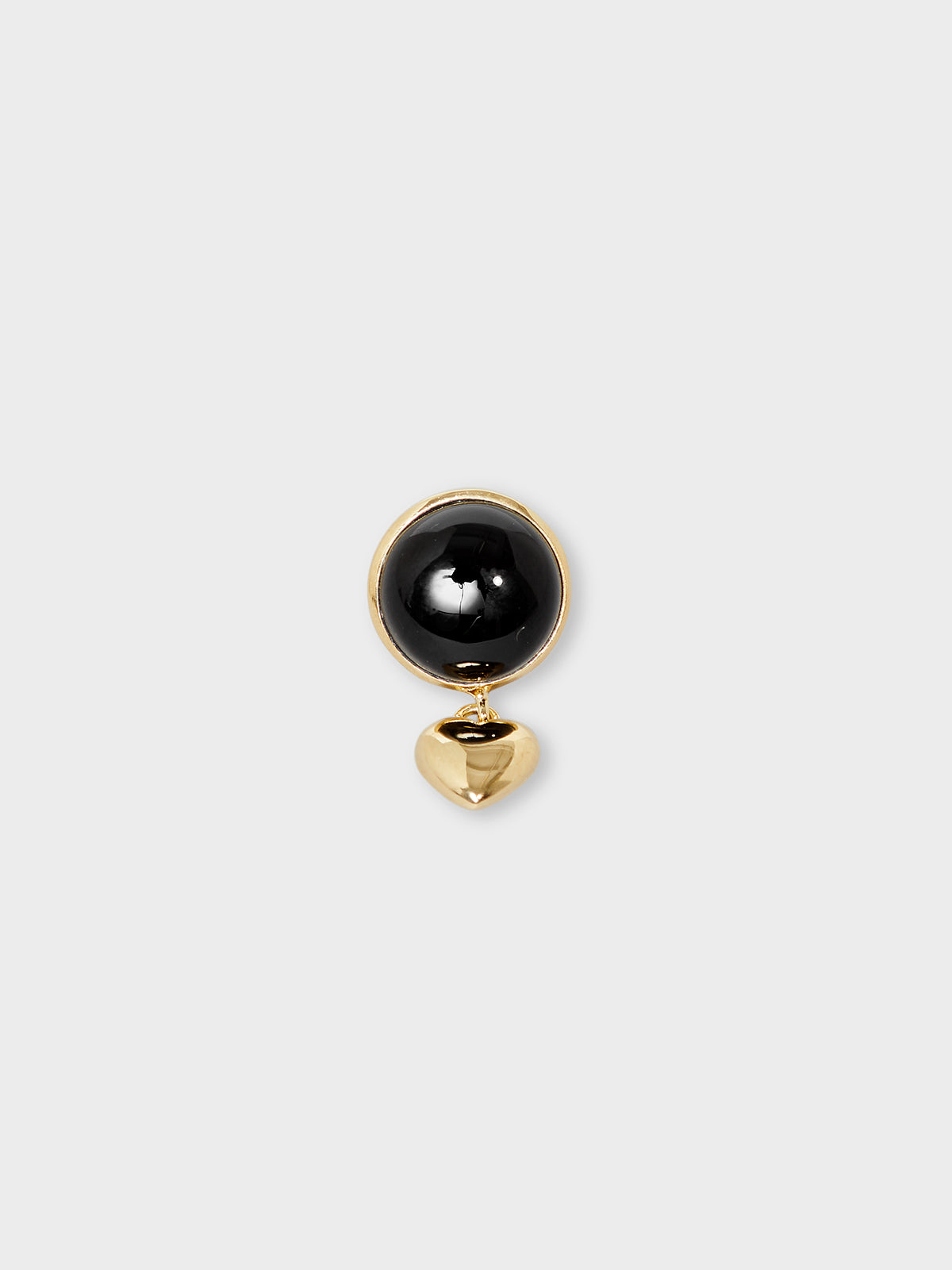 Fay Onyx Earring in Gold Plating