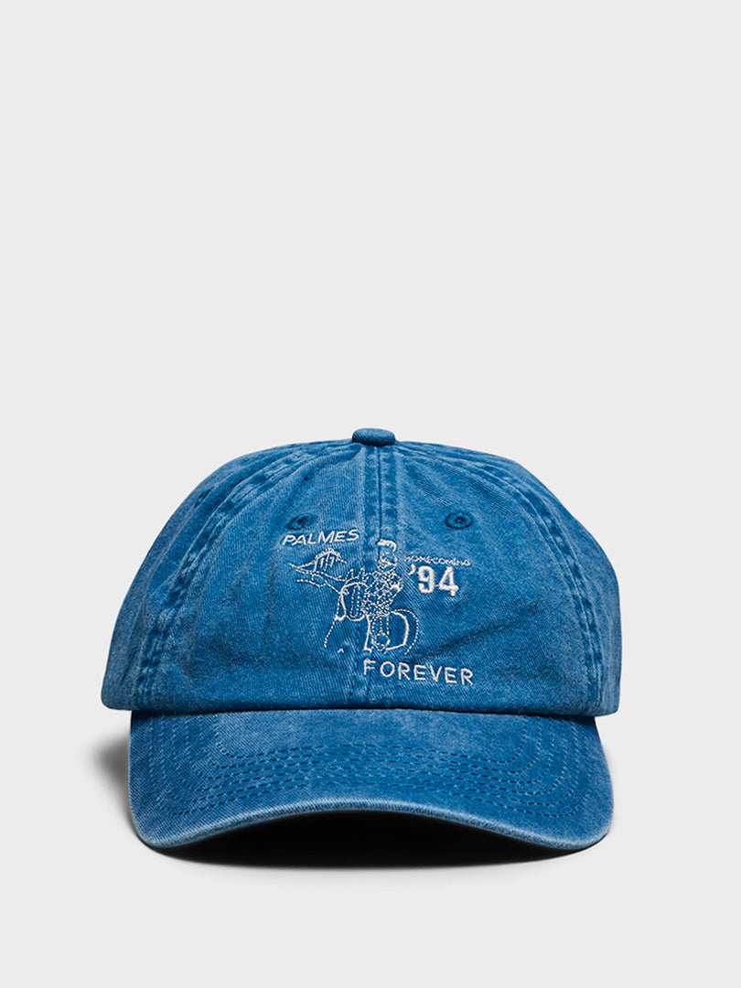 Palmes - Forever 6-Panel Cap in Blue