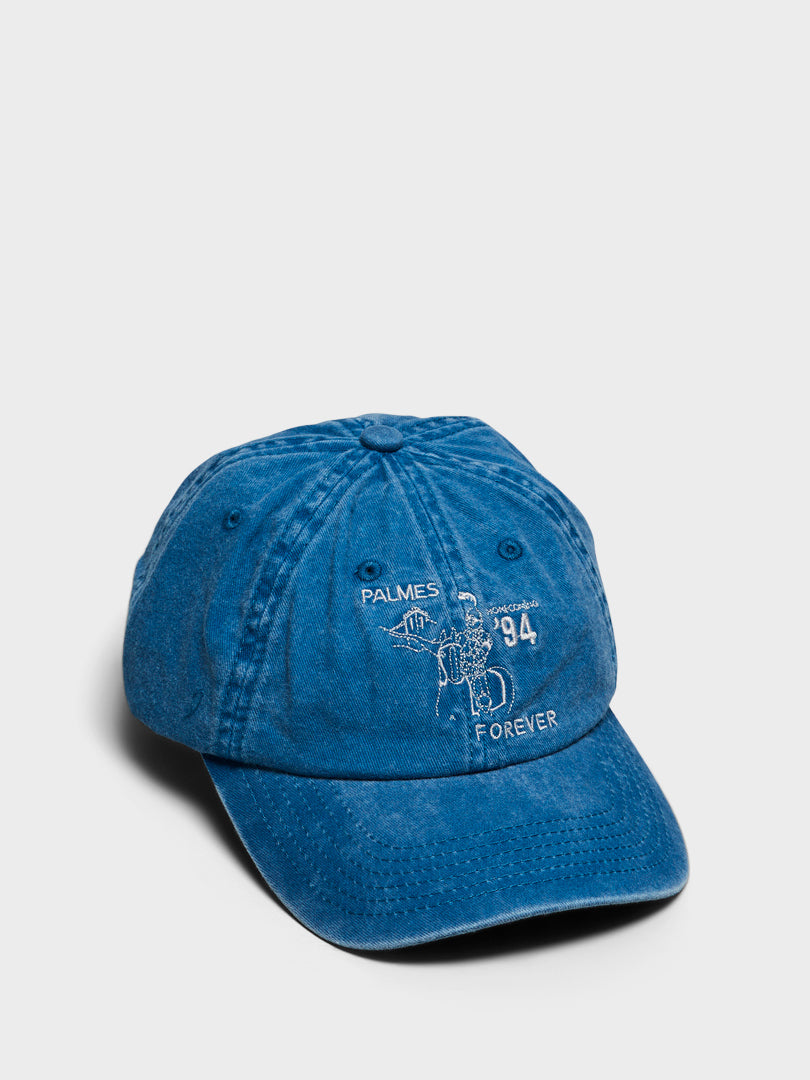 Palmes - Forever 6-Panel Cap in Blue