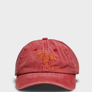 Palmes - Forever 6-Panel Cap in Red
