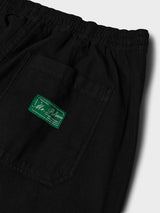 Palmes - Lucien Herringbone Trousers in Black