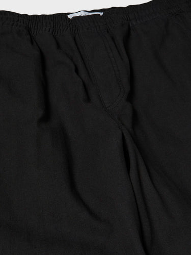 Palmes - Lucien Herringbone Trousers in Black