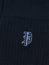 Palmes - Olde Fine Socks in Dark Blue