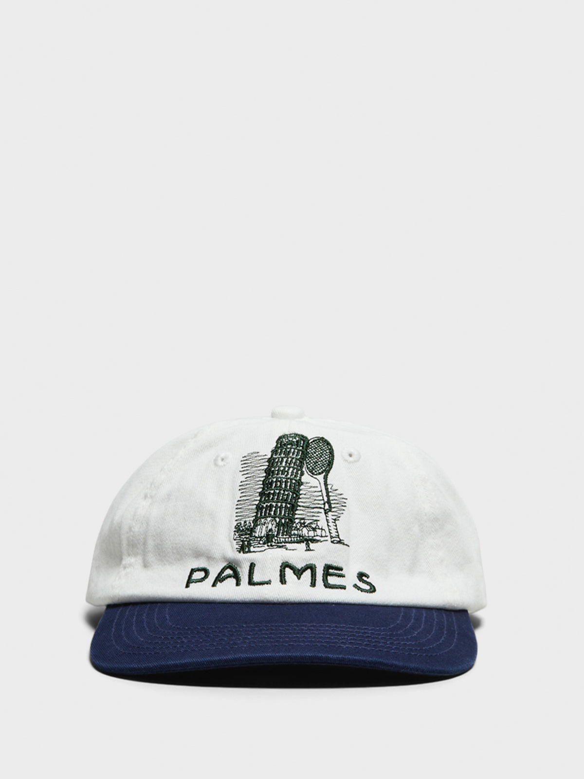 Palmes - Tower 6-Panel Cap in Navy and White