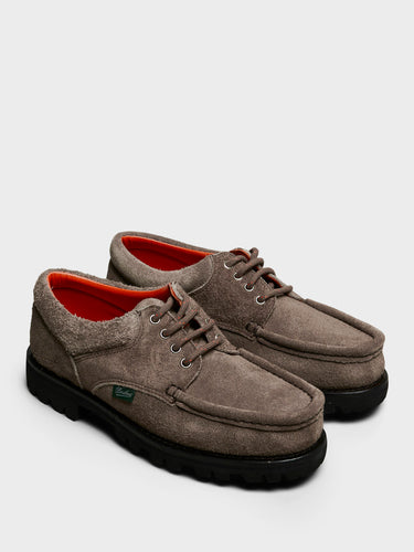 Thiers Shoes in Velvet Graphite