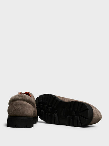 Thiers Shoes in Velvet Graphite