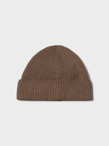 Pas Normal Studios - Off-Race Merino Knit Beanie in Ash Brown