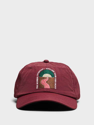 Off-Race Cap i Maroon