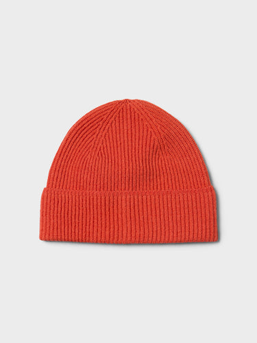 Pas Normal Studios - Off-Race Merino Knit Beanie in Copper Orange